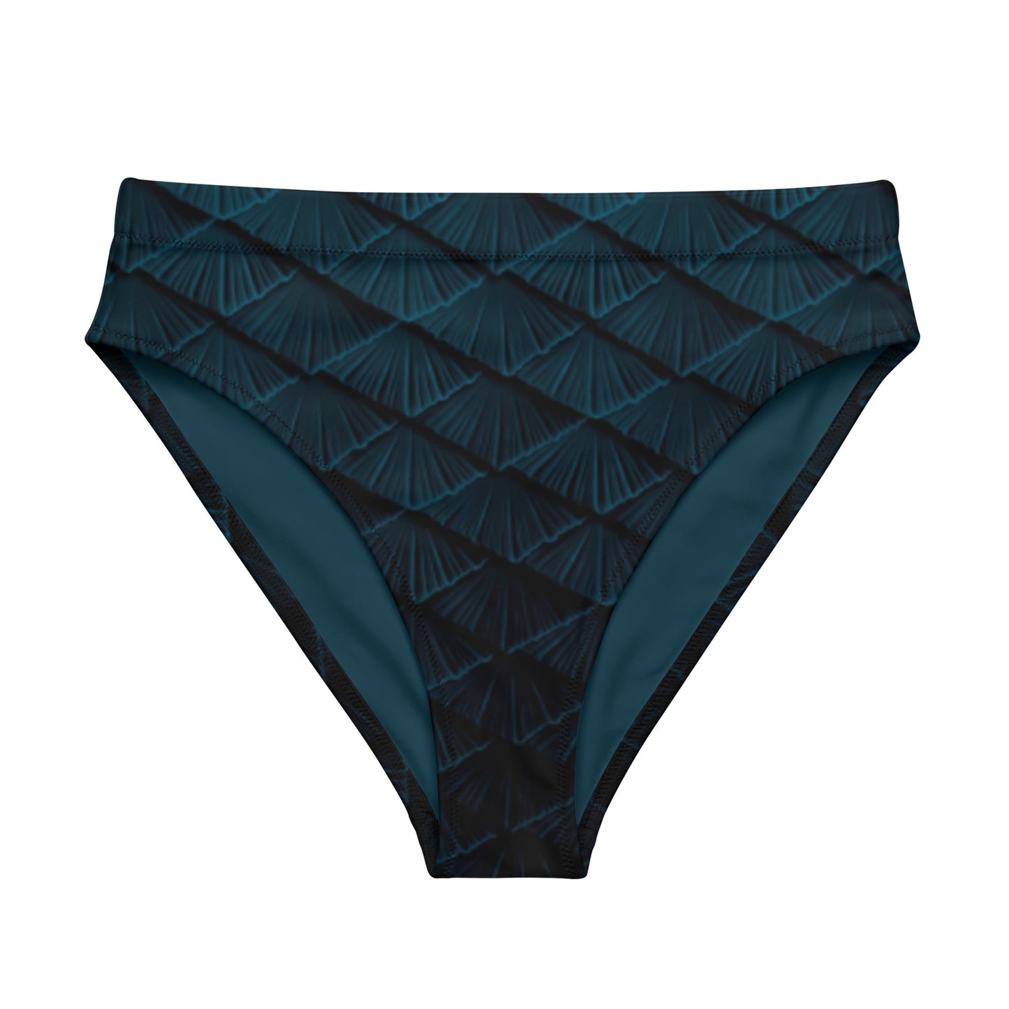 Threadfins Scale High Waisted Bikini Bottom