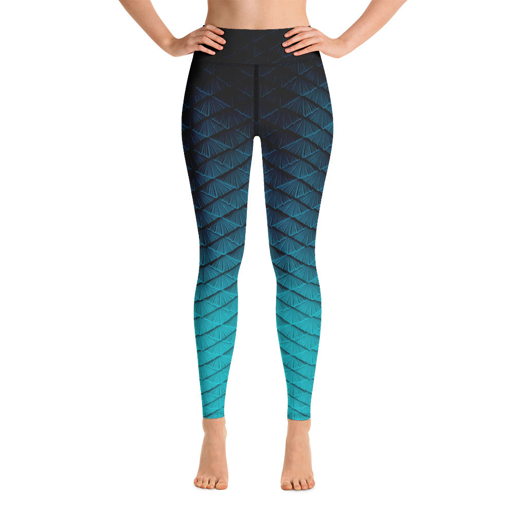 Threadfins Scale Yoga Leggings