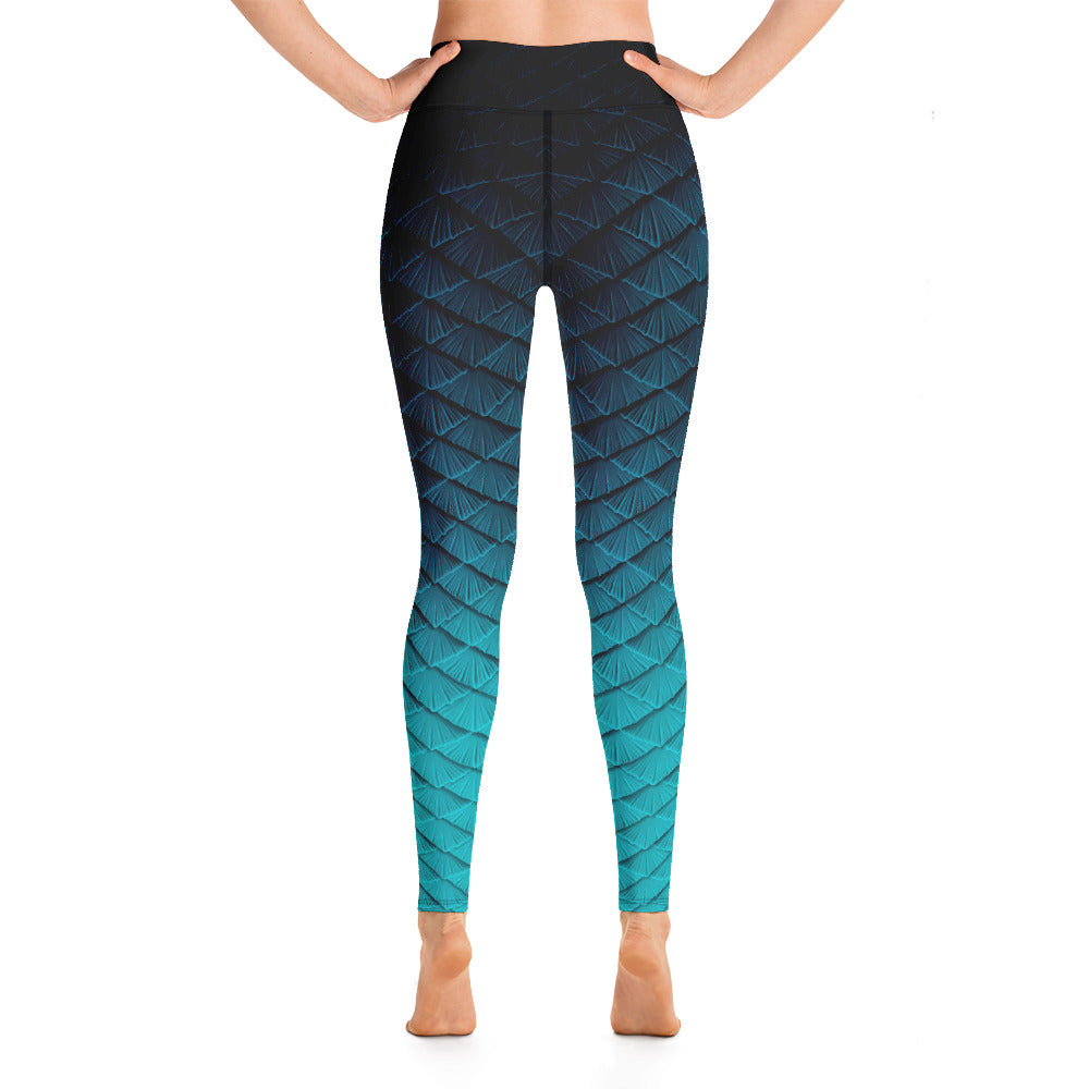 Threadfins Scale Yoga Leggings