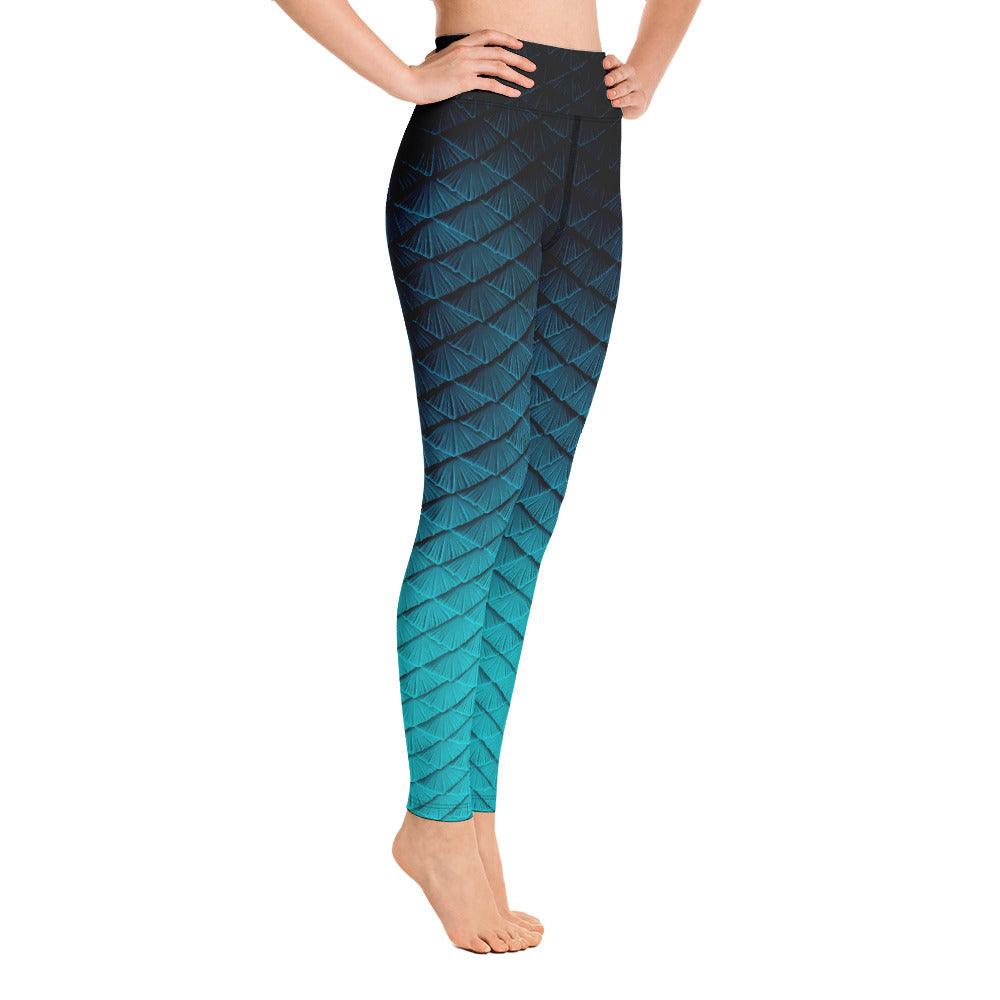 Threadfins Scale Yoga Leggings